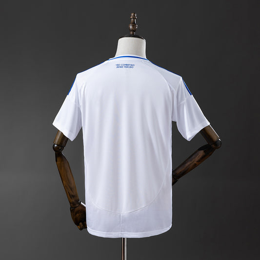 Camisola Cruzeiro EC 2025-26 Alternativa Branca Versão Adepto