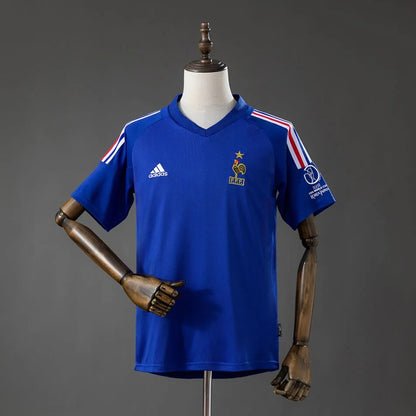 Camisola França 2002 Principal Versão Adepto