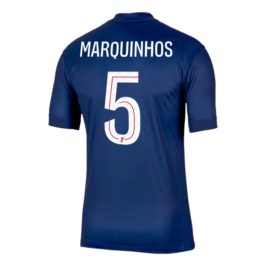 Camisola FC Paris Saint-Germain 2025-26 Principal Versão Adepto MARQUINHOS #5