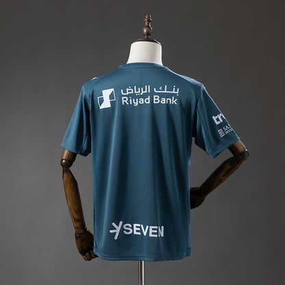 Camisola Al-Hilal SFC 2025-26 Alternativa Azul Versão Adepto