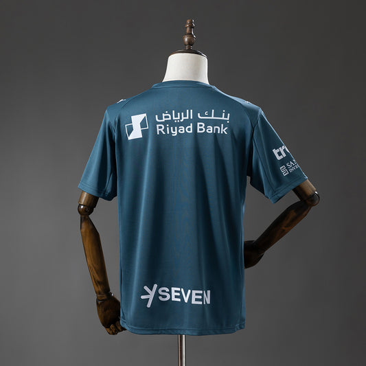 Camisola Al-Hilal SFC 2025-26 Alternativa Azul Versão Adepto