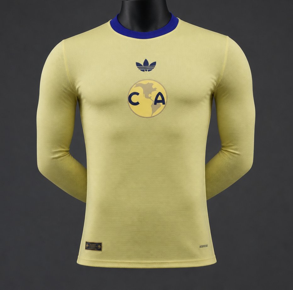 Camisola Manga Comprida CF America 2026-27 Edição 110º Aniversário Versão Jogador