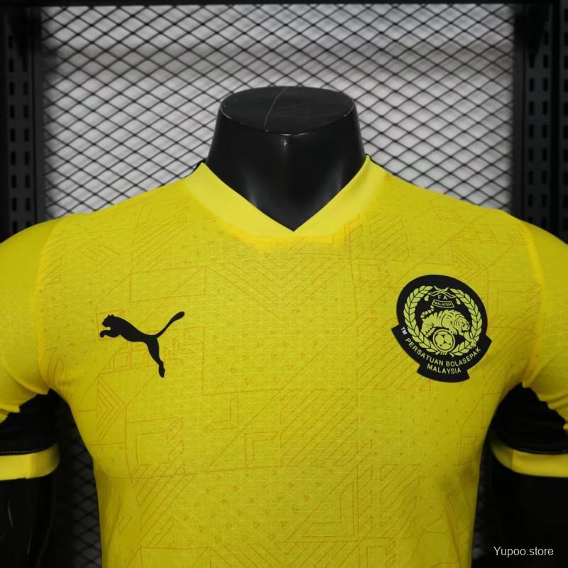 Camisola Malasia 2025 Principal Versão Jogador