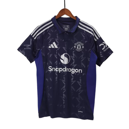 Camisola M-United 2024-25 Alternativa Azul Versão Adepto GARNACHO #17
