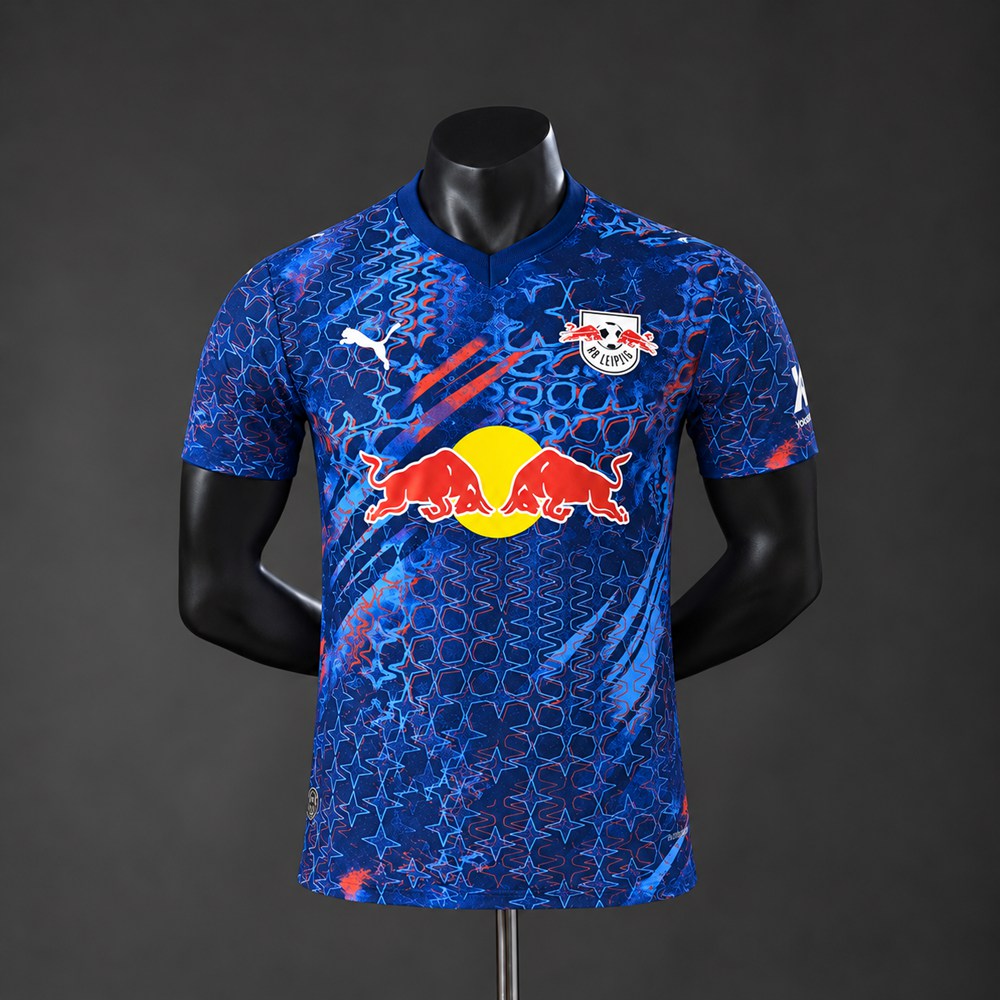 Camisola RB Leipzig 2026-27 Alternativa Azul Versão Jogador