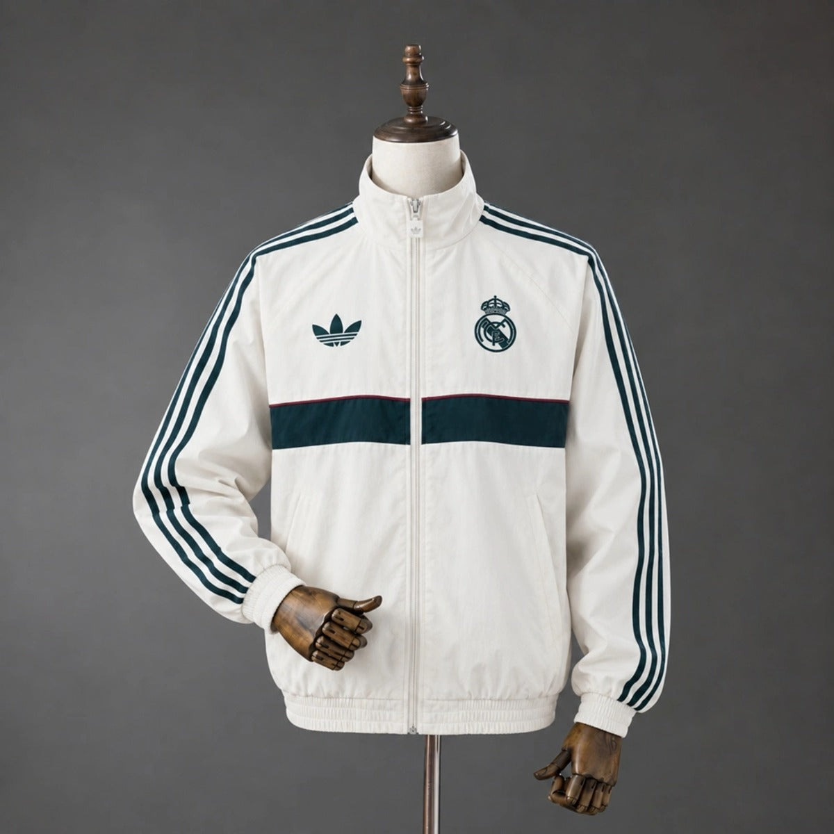 Corta Vento Real Madrid CF 2026-27 Branco