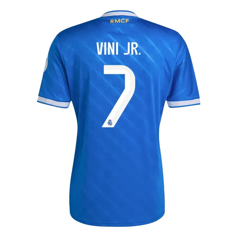 Camisola Real Madrid CF 2025-26 Alternativa Azul Versão Adepto VINI JR. #7