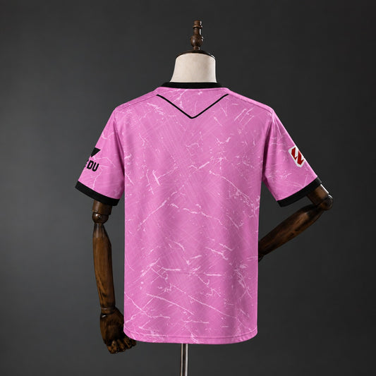 Camisola UD Almeria 2026-27 Alternativa Rosa Versão Adepto