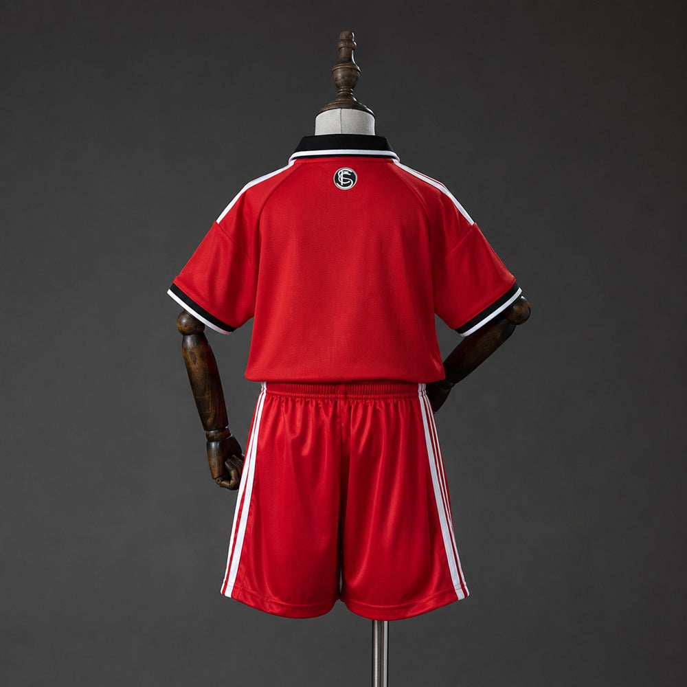 Kit Criança Sevilha FC 2026-27 Alternativo Vermelho