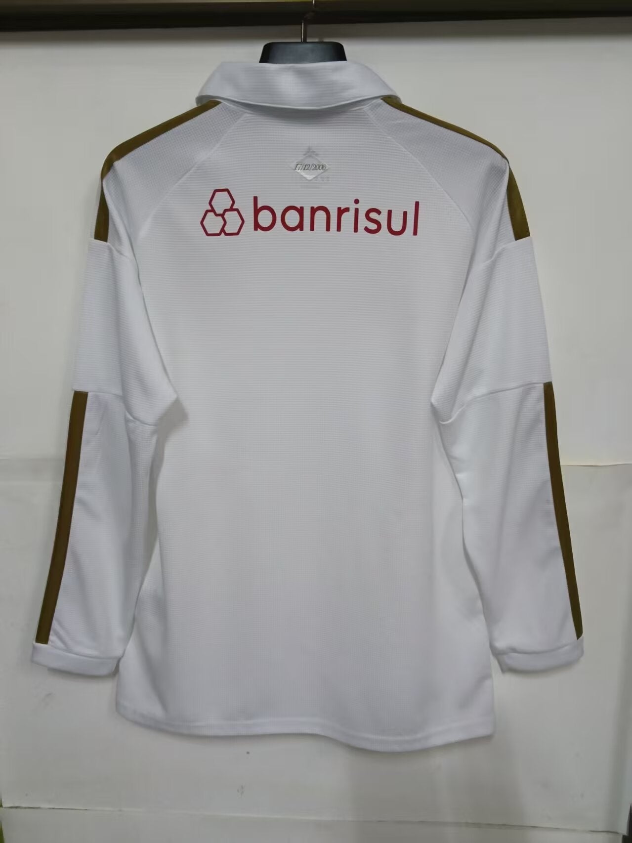 Camisola Manga Comprida SC Internacional 2026-27 Alternativa Branca Lisa Versão Adepto