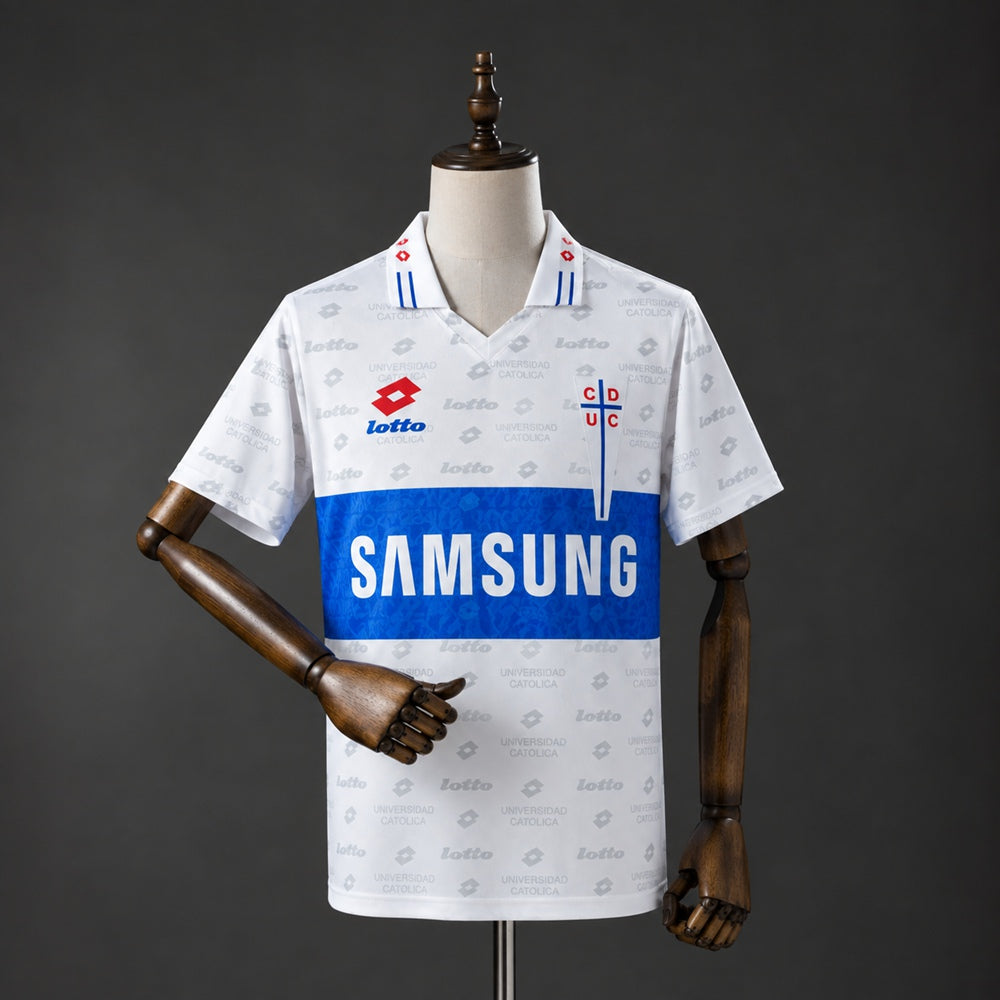 Camisola CD Universidad Católica 1996-97 Principal Versão Adepto