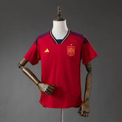 Camisola Espanha 2022 Principal Versão Adepto