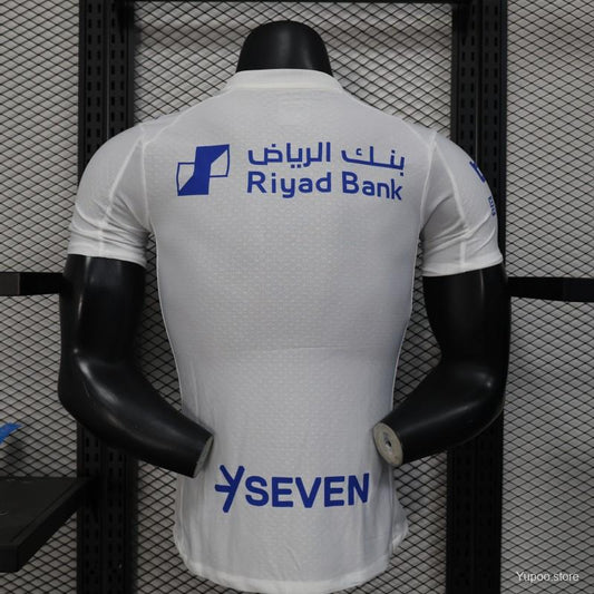 Camisola Al-Hilal SFC 2025-26 Alternativa Branca Versão Jogador