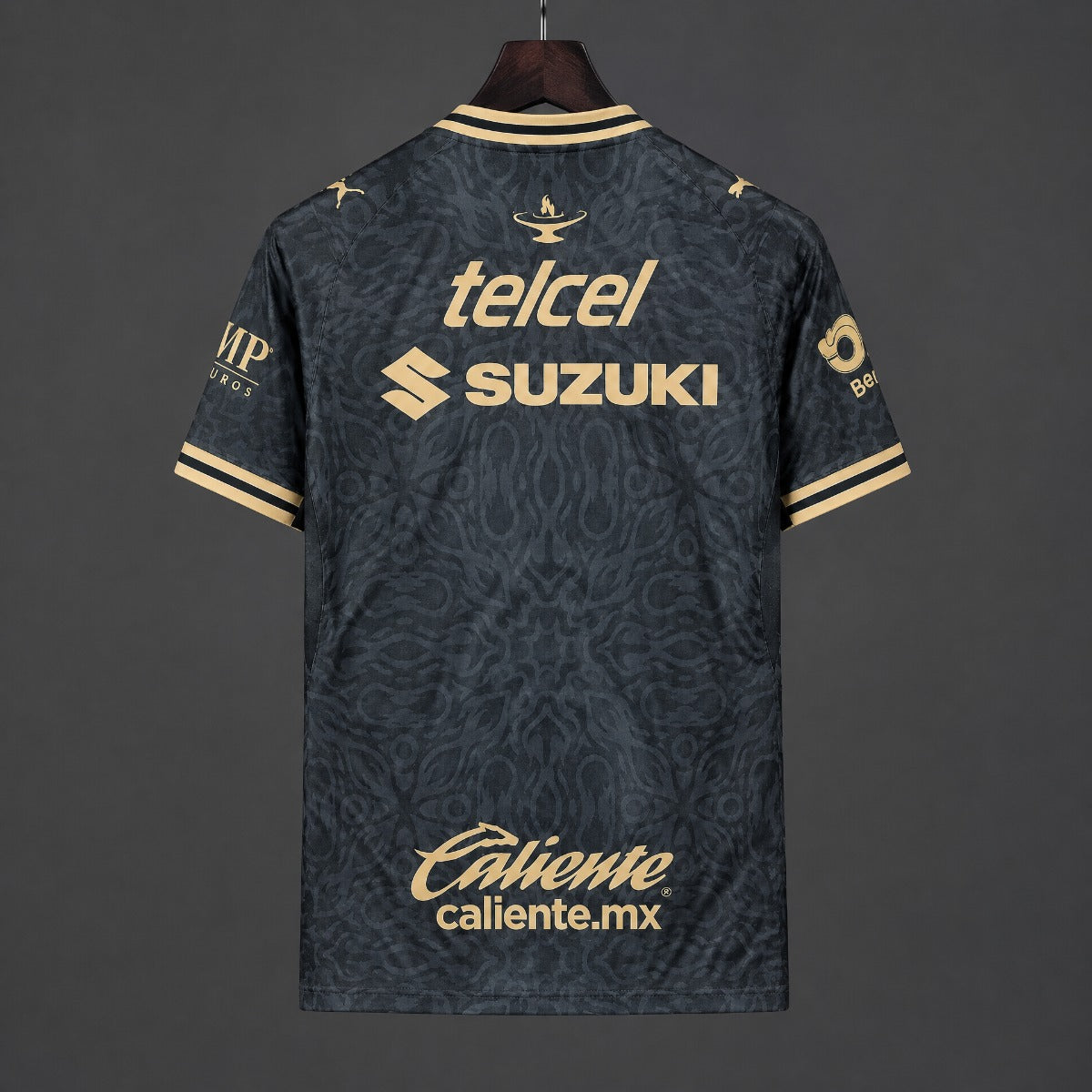 Camisola UNAM Pumas 2026-27 Alternativa Preta Versão Adepto