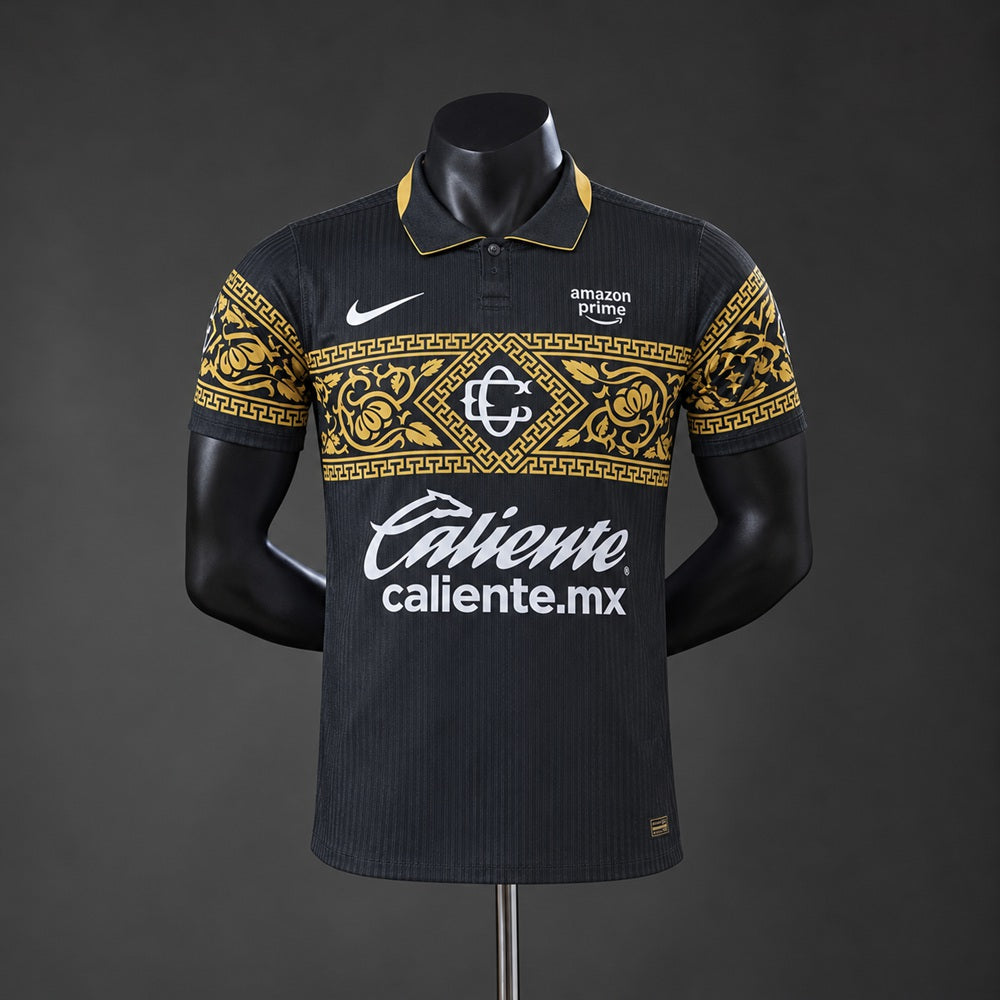 Camisola CD Chivas 2026-27 Alternativa Preta Versão Jogador