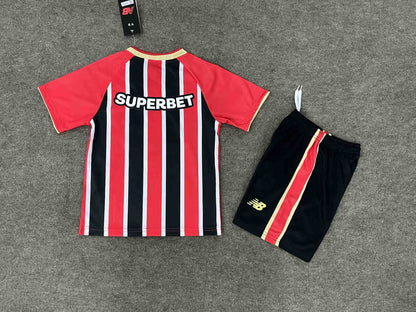 Kit Criança São Paulo FC 2025-26 Alternativo