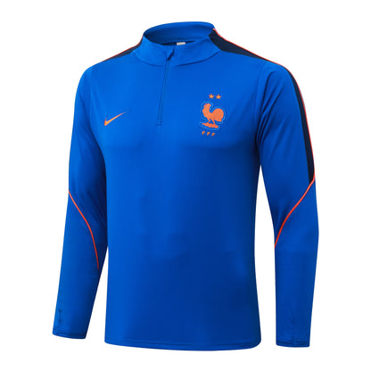 Fato de Treino França 2026 - Camisola com Fecho