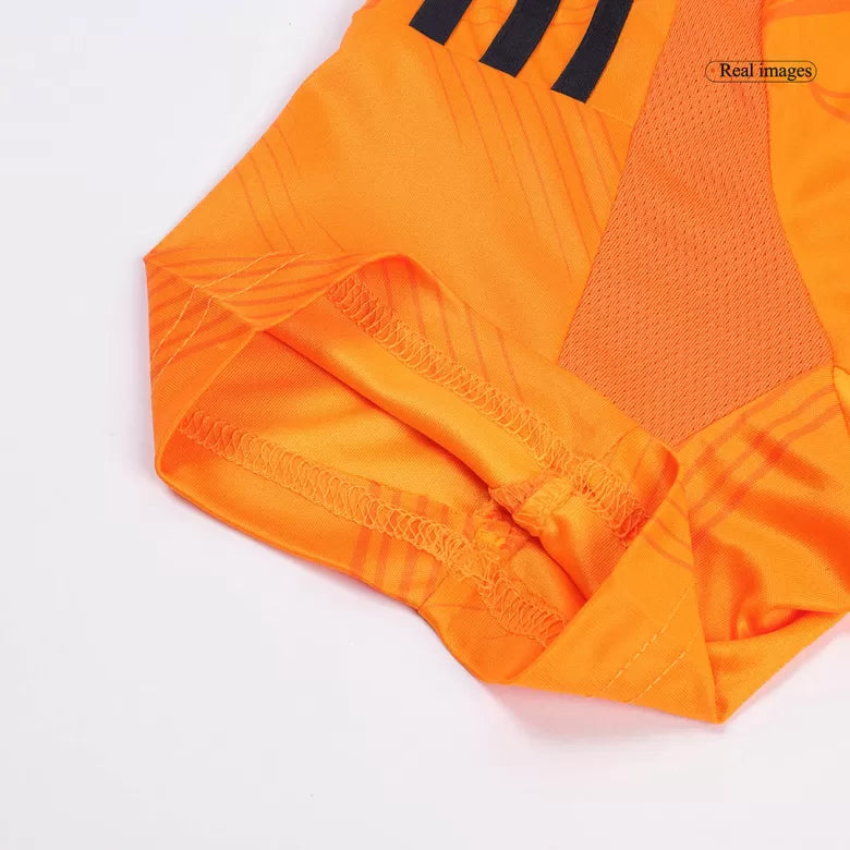 Camisola Real Madrid CF 2024-25 Alternativa Laranja Versão Adepto MODRIC #10
