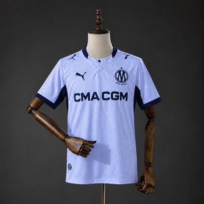 Camisola Olympique Marselha 2026-27 Alternativa Roxa Versão Adepto