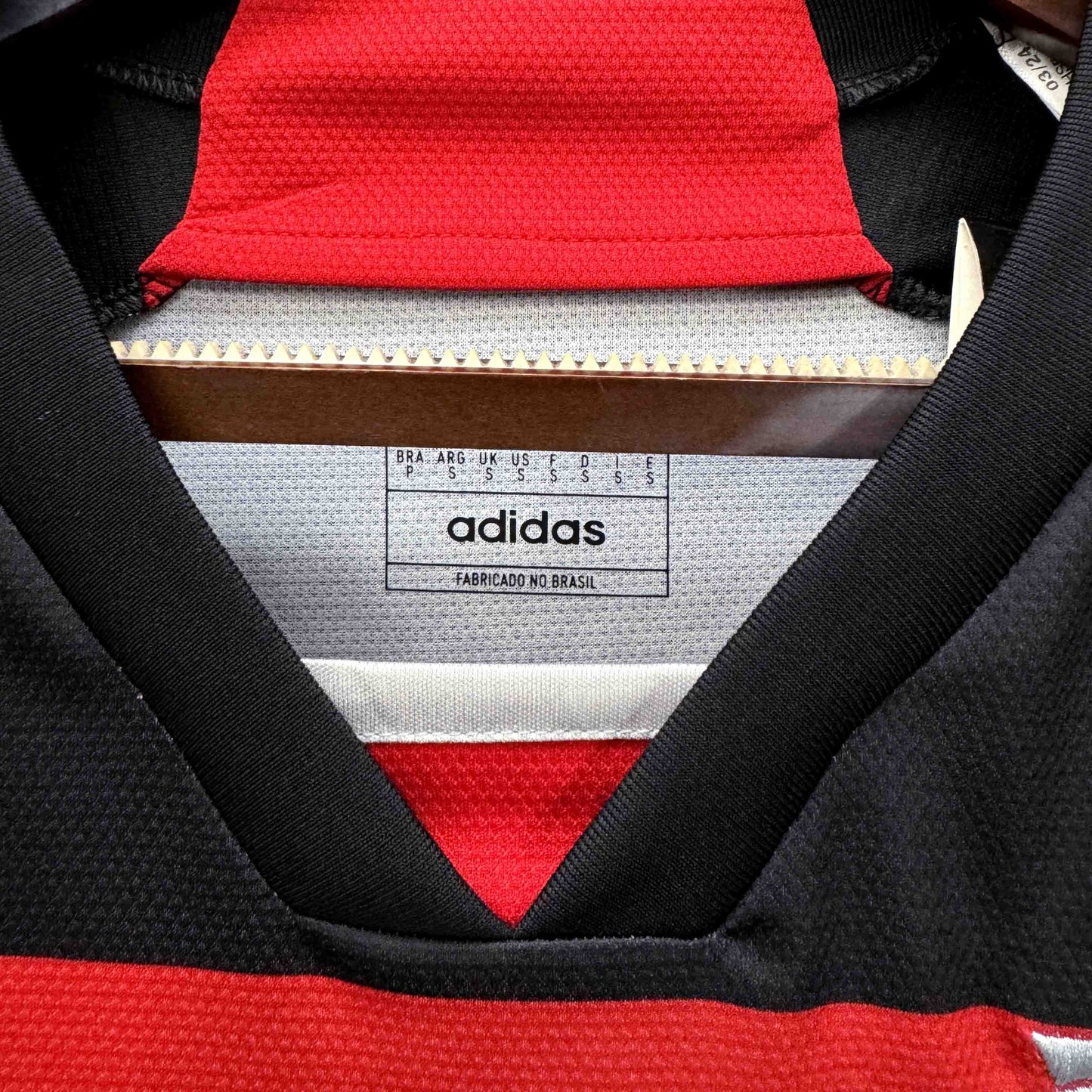 Camisola Manga Comprida Flamengo 2024-25 Principal Versão Adepto
