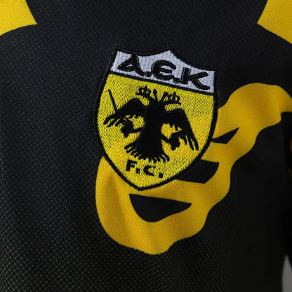 Camisola AEK Atenas 1997-98 Principal Versão Adepto