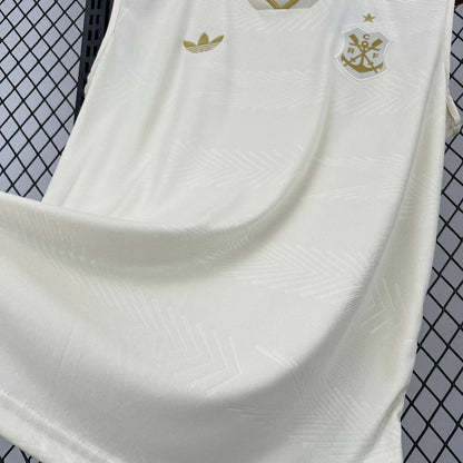 Manga Cava CR Flamengo 2025-26 Alternativa Amarela