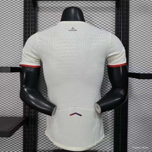 Camisola LOSC Lille 2025-26 Alternativa Branca Versão Jogador