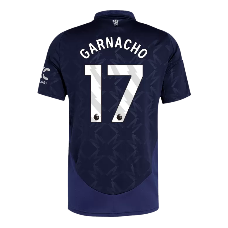 Camisola M-United 2024-25 Alternativa Azul Versão Adepto GARNACHO #17