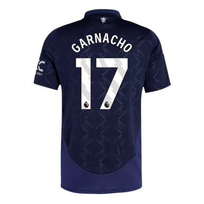 Camisola M-United 2024-25 Alternativa Azul Versão Adepto GARNACHO #17