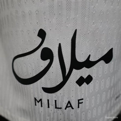 Camisola Al-Ittihad 2025-26 Alternativa Branca Versão Jogador
