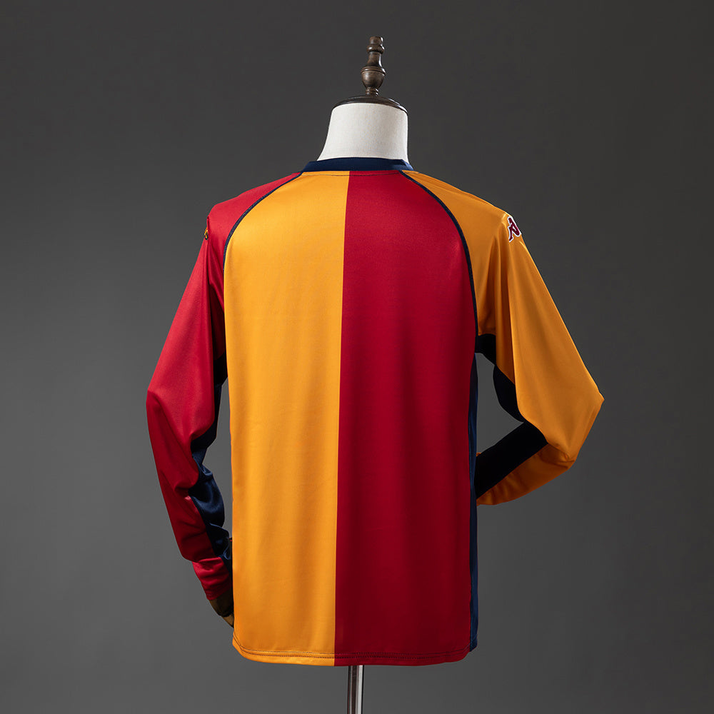 Camisola Manga Comprida AS Roma 2001-02 Principal UCL