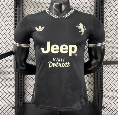 Camisola Juventus FC 2025-26 Alternativa Preta Versão Jogador