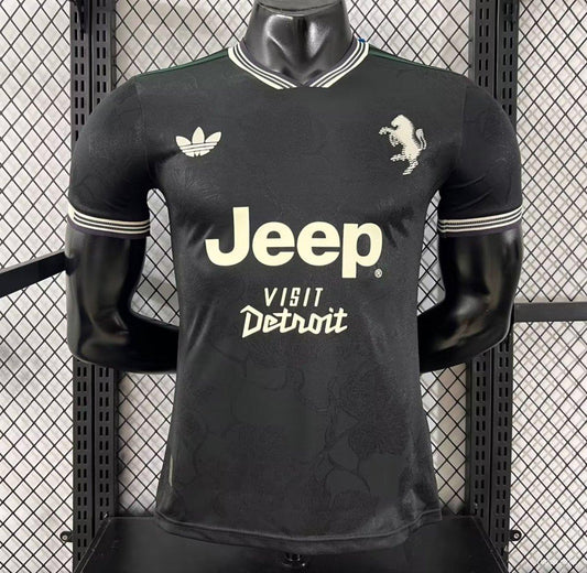 Camisola Juventus FC 2025-26 Alternativa Preta Versão Jogador