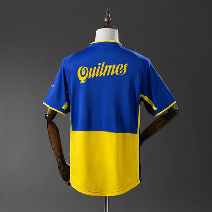 Camisola CA Boca Juniors 2001-02 Principal Versão Adepto