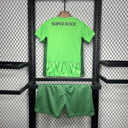 Kit Criança SCP 2024-25 Alternativo Verde