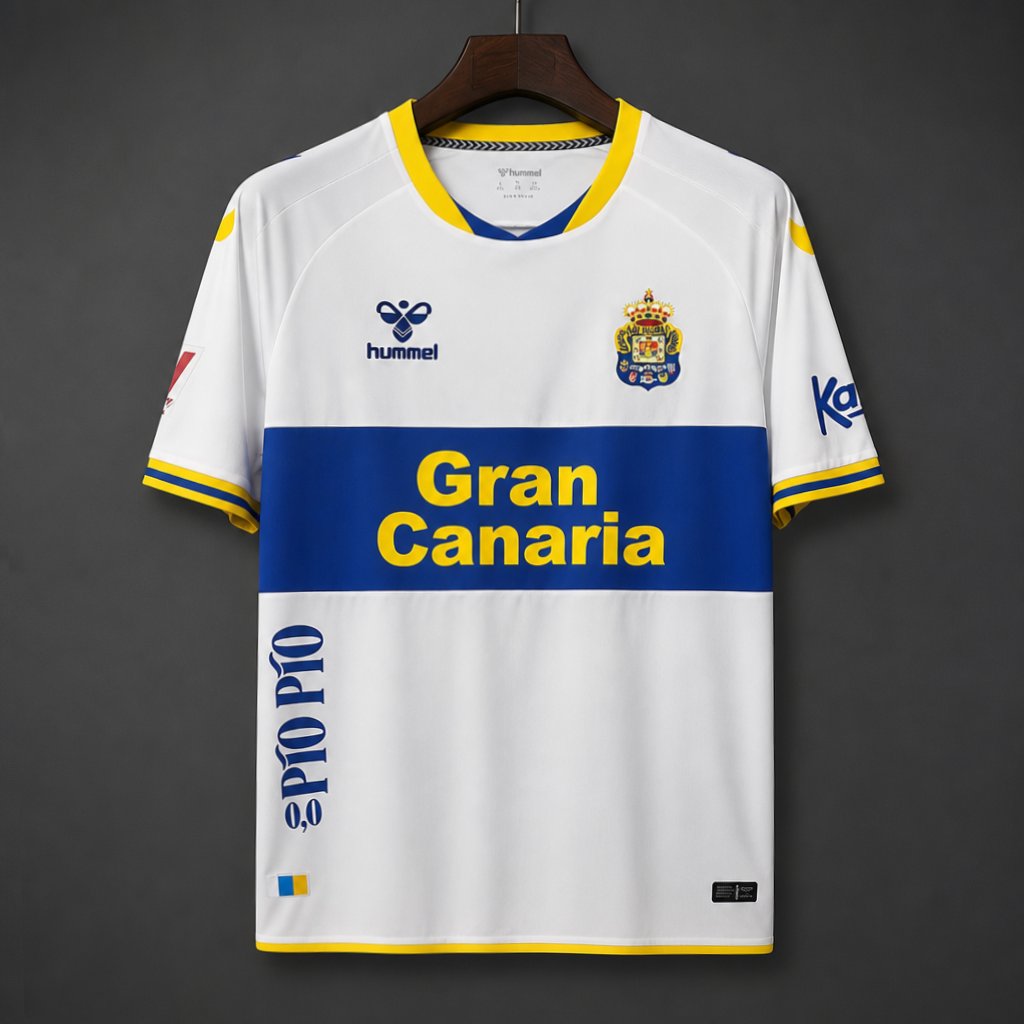 Camisola UD Las Palmas 2026-27 Alternativa Branca Versão Adepto