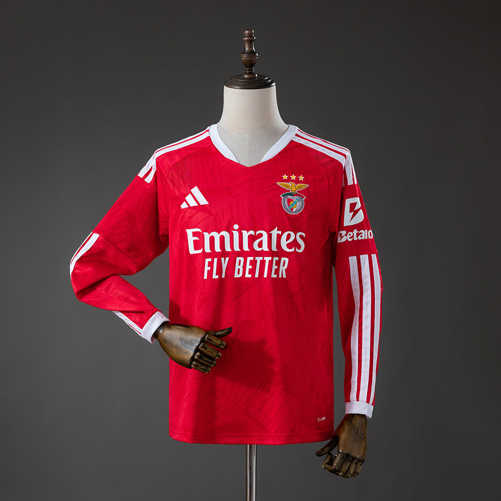 Camisola Manga Comprida S.L.B. 2026-27 Principal Versão Adepto