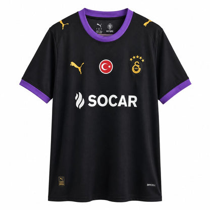 Camisola Galatasaray 2026-27 Alternativa Preta Versão Adepto