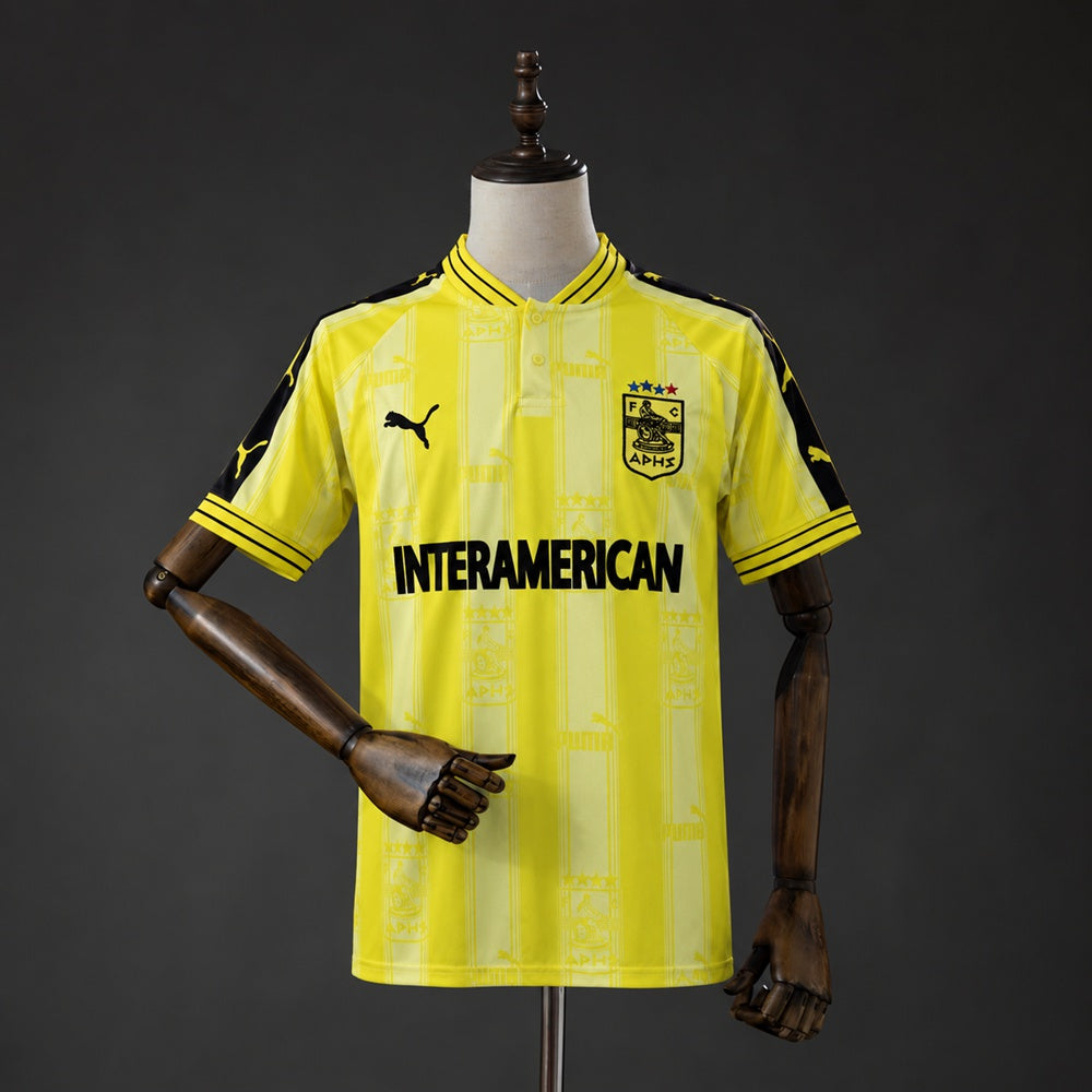 Camisola Aris Salónica 1999-00 Principal Versão Adepto