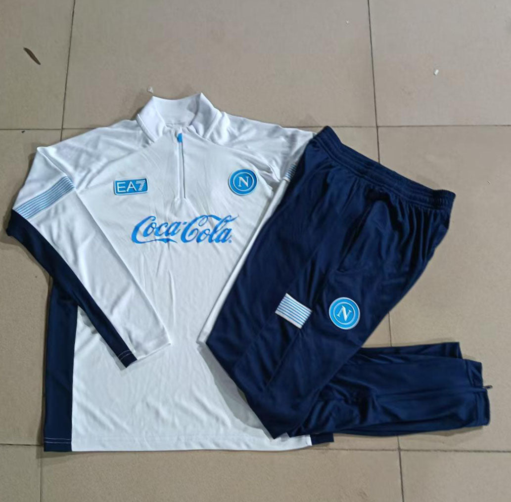 Fato de Treino Napoles 2026-27 - Camisola com Fecho