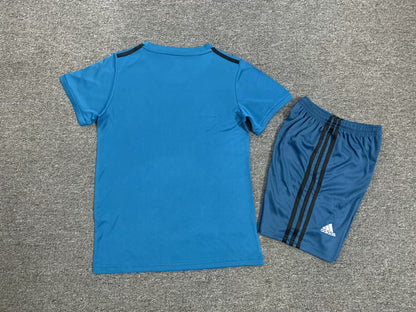 Kit Criança Real Madrid 2017-18 Alternativo