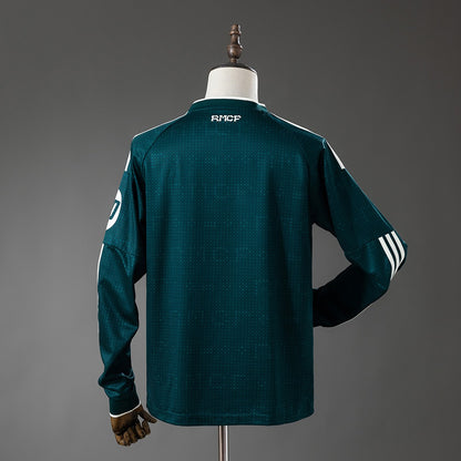 Camisola Manga Comprida Real Madrid CF 2026-27 Alternativa Verde Versão Adepto