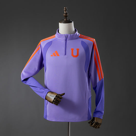 Camisola Manga Comprida CF Universidad de Chile 2025-26 Treino Versão Adepto