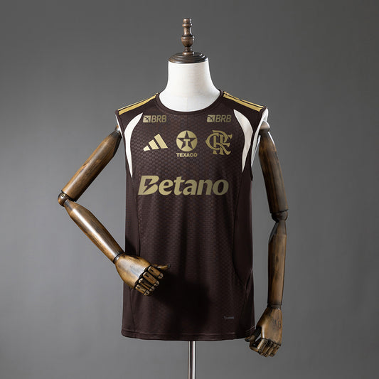 Manga Cava CR Flamengo 2026-27 Treino Todos Patrocinadores