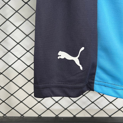 Kit Criança Olympique Marselha 2025-26 Alternativo