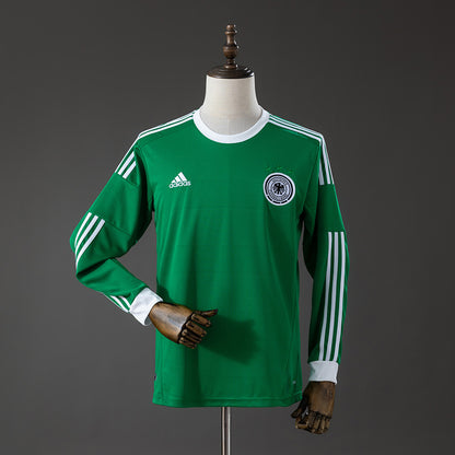 Camisola Manga Comprida Alemanha 2012 Alternativa Verde Versão Adepto