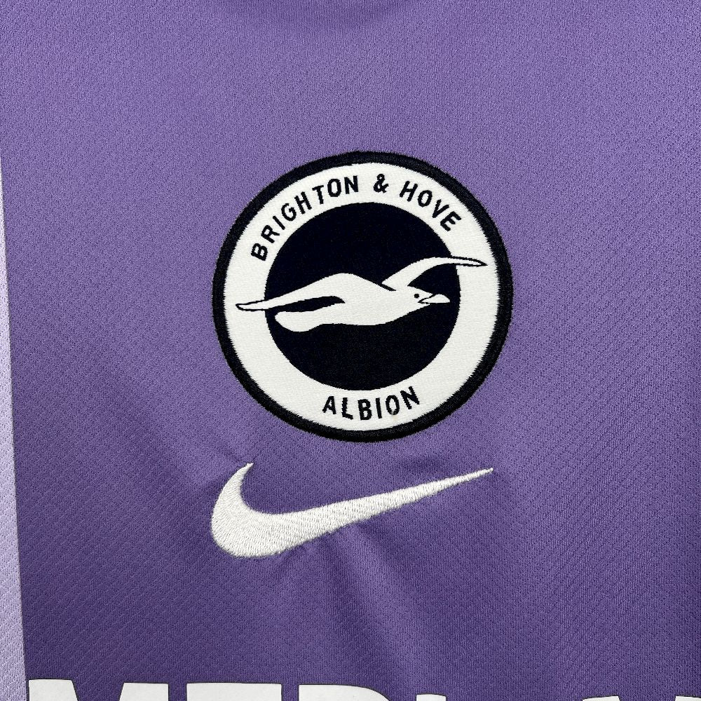 Camisola BRIGH 2025-26 Alternativa Azul Versão Adepto
