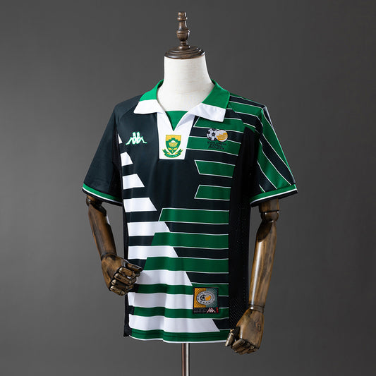 Camisola Africa do Sul 1998 Alternativa Preta Versão Versão Adepto