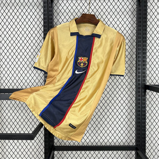 Camisola FC Barcelona 2001-02 Alternativa