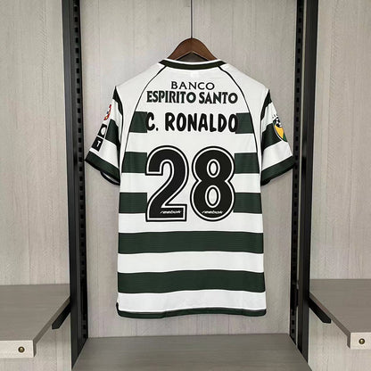 Camisola SCP 2001-02 Principal C. RONALDO #28